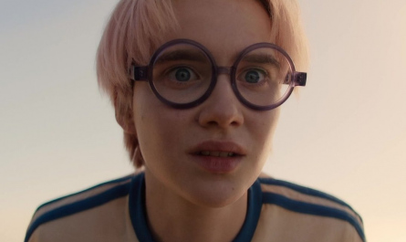 Oversized Round Glasses Worn by Morgan Davies as Koby Outfit One Piece TV Show