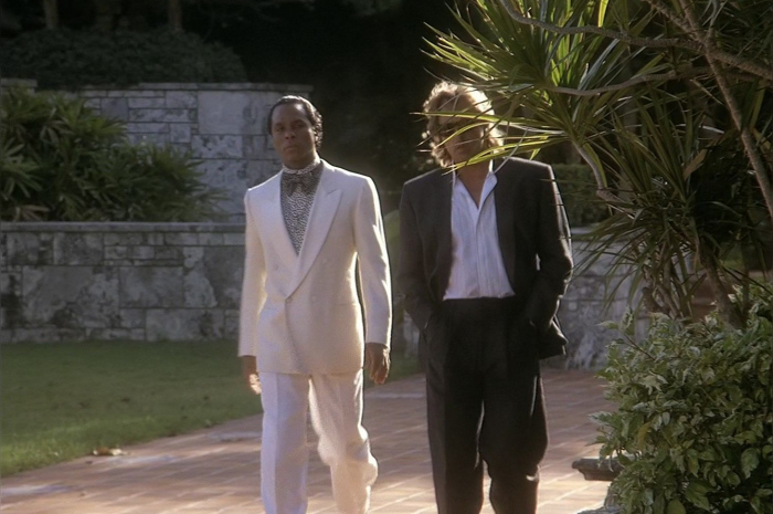 White Blazer and Pants Suit Worn by Philip Michael Thomas as Detective Ricardo "Rico" Tubbs Outfit Miami Vice TV Show