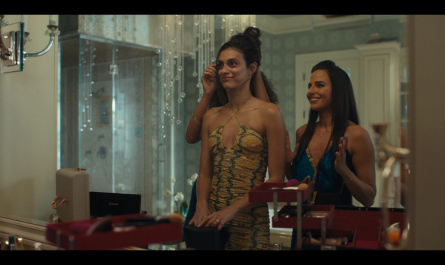 Ruched Mesh Mini Dress Worn by Laysla De Oliveira as Cruz Manuelos Outfit Special Ops: Lioness TV Show