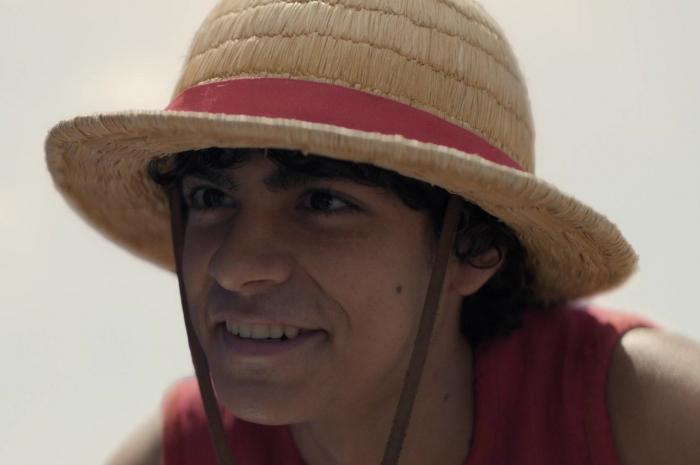 Straw Hat Worn by Iñaki Godoy as Monkey D Luffy Outfit One Piece TV Show