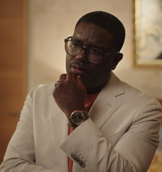 Wrist Watch of Lil Rel Howery as Marcus Outfit Vacation Friends 2 (2023) Movie