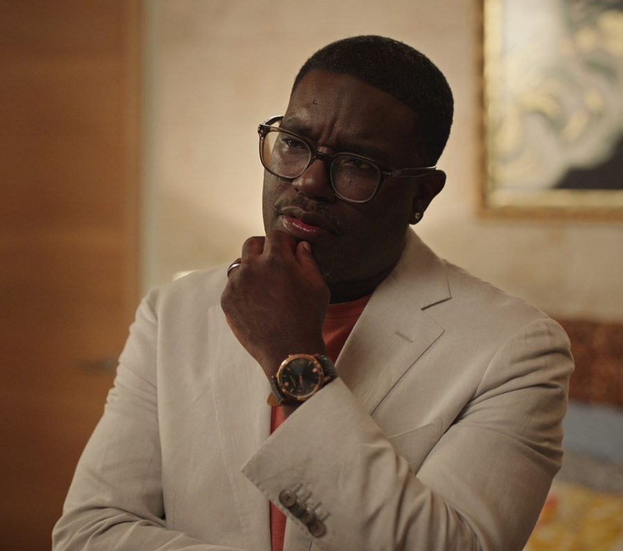 wrist watch - Lil Rel Howery (Marcus) - Vacation Friends 2 (2023) Movie