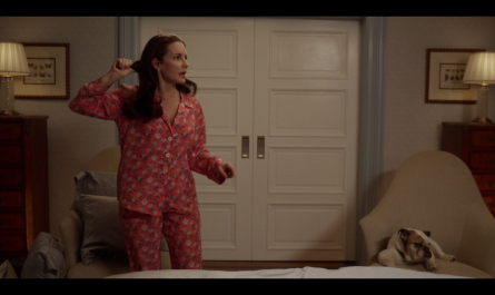 Floral Print Pajama Night Suit of Kristin Davis as Charlotte York Goldenblatt Outfit And Just Like That... TV Show