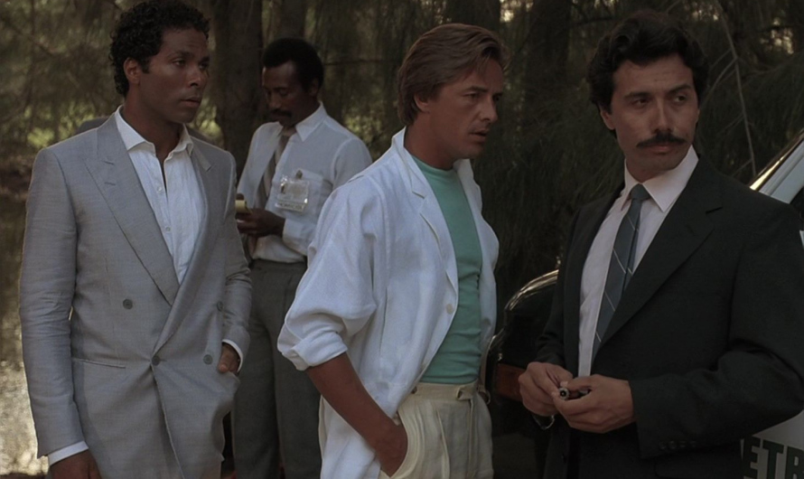 White Blazer Jacket of Don Johnson as James “Sonny” Crockett