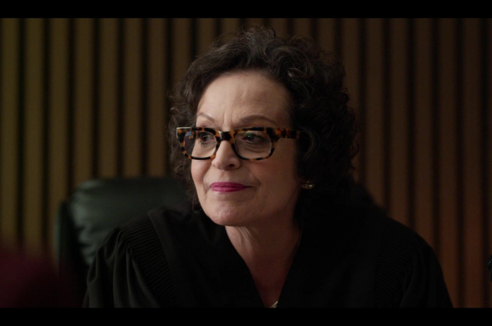 Dark Havana Tortoiseshell Frame Eyeglasses Worn by Marlene Forte as Judge Teresa Medina Outfit The Lincoln Lawyer TV Show