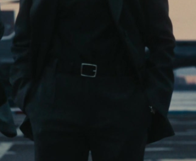 Black Pantsuit Worn by Zoe Saldaña as Joe