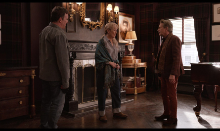 Brown Suede Boots of Meryl Streep as Loretta Durkin Outfit Only Murders in the Building TV Show