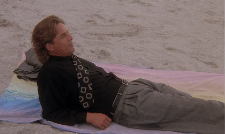 Black Shirt of Don Johnson as Sonny Outfit Miami Vice TV Show