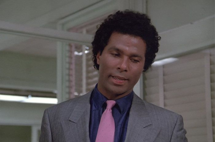 Pink Tie of Philip Michael Thomas as Detective Ricardo "Rico" Tubbs Outfit Miami Vice TV Show