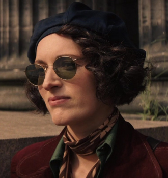 Round Sunglasses Worn by Phoebe Waller-Bridge as Helena Shaw Outfit Indiana Jones and the Dial of Destiny (2023) Movie