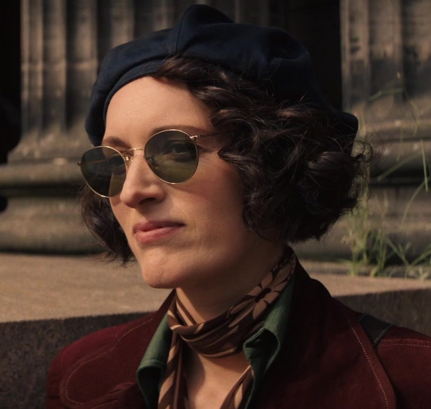 Round Sunglasses Worn by Phoebe Waller-Bridge as Helena Shaw