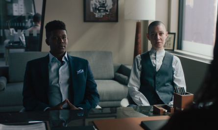 Suit Vest of Asia Kate Dillon as Taylor Amber Mason Outfit Billions TV Show