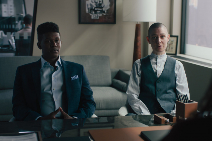 Suit Vest of Asia Kate Dillon as Taylor Amber Mason Outfit Billions TV Show