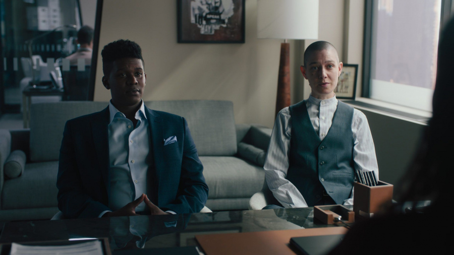Suit Vest of Asia Kate Dillon as Taylor Amber Mason