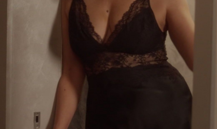 Black Nightwear of Sarita Choudhury as Seema Patel Outfit And Just Like That... TV Show