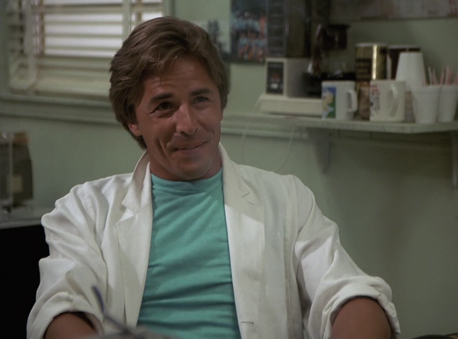 Light Blue Top of Don Johnson as Detective James Crockett