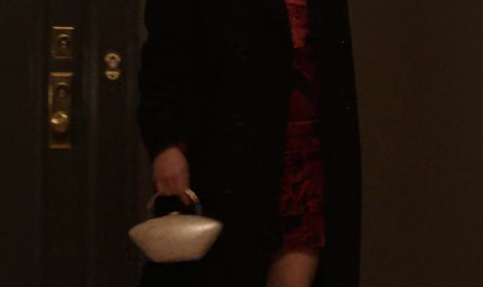 Pearl Bead Shaped Bag of Selena Gomez as Mabel Mora Outfit Only Murders in the Building TV Show
