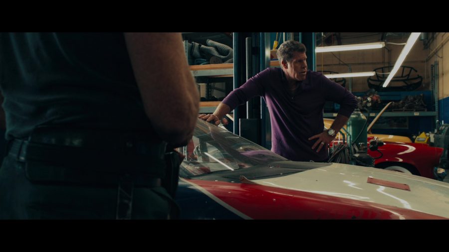 purple long sleeve shirt - Ron Perlman (Nino 'Izzy' Paolozzi) - Drive (2011) Movie
