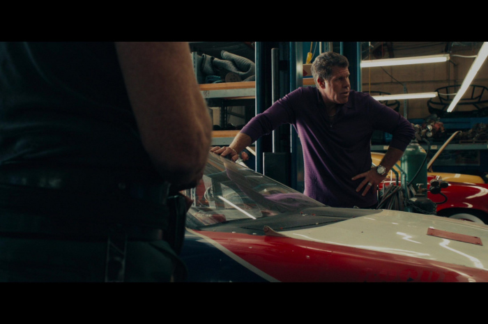 Purple Long Sleeve Shirt Worn by Ron Perlman as Nino 'Izzy' Paolozzi Outfit Drive (2011) Movie