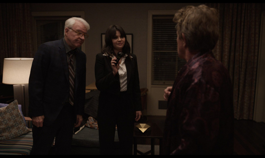 Black Blazer And Pants Suit Worn by Selena Gomez as Mabel Mora