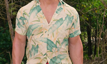 Banana Leaf Print Shirt of John Cena as Ron Outfit Vacation Friends 2 (2023) Movie