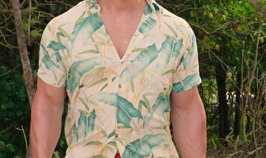 Banana Leaf Print Shirt of John Cena as Ron