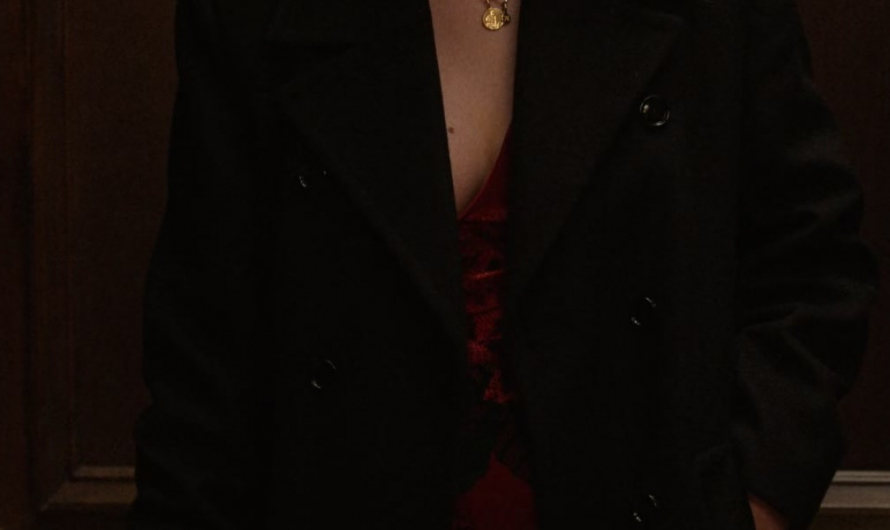 Black Double Breasted Coat Worn by Selena Gomez as Mabel Mora