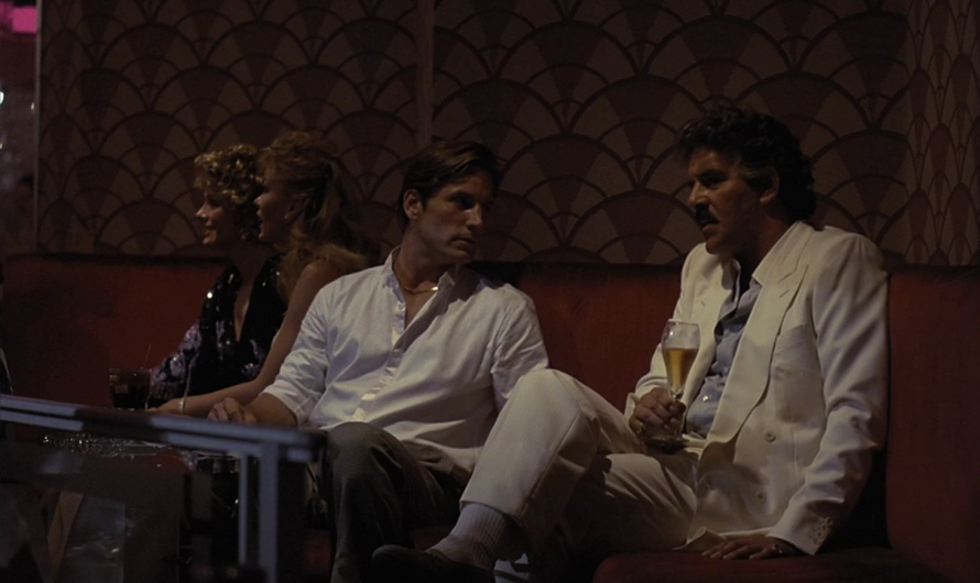 White Jacket and Pants Suit Worn by Dennis Farina as Albert Lombard