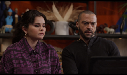 Purple Plaid Shirt Worn by Selena Gomez as Mabel Mora Outfit Only Murders in the Building TV Show