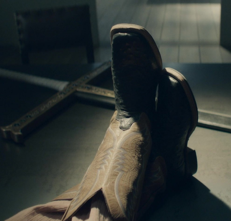 Western Boots Worn by  Steven Ward as Dracule Mihawk