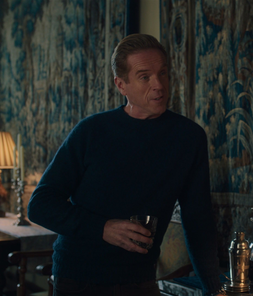 Blue Sweater Worn by Damian Lewis as Robert "Bobby" Axelrod