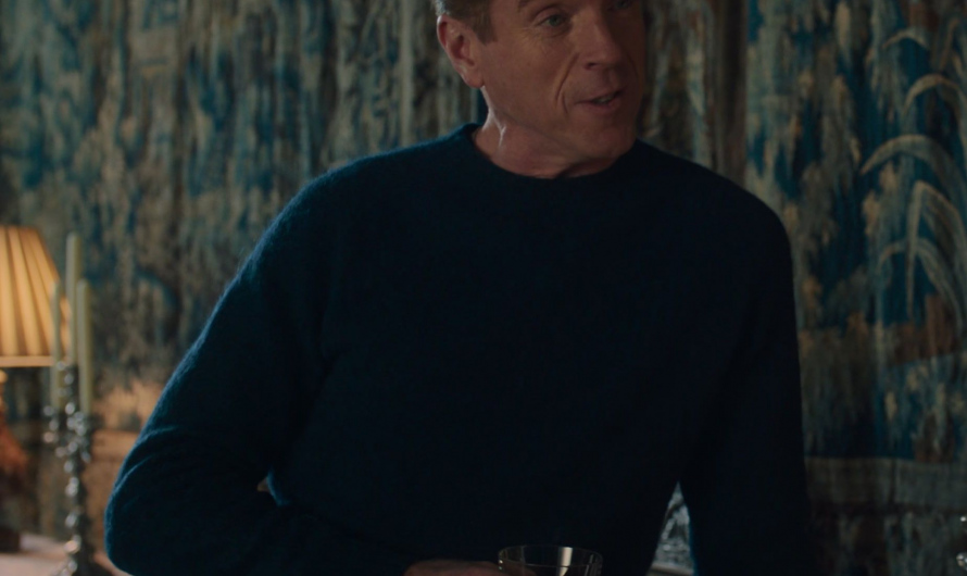 Blue Sweater Worn by Damian Lewis as Robert “Bobby” Axelrod