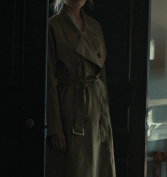 Long Trench Coat Worn by Nicole Kidman as Kaitlyn Meade Outfit Special Ops: Lioness TV Show