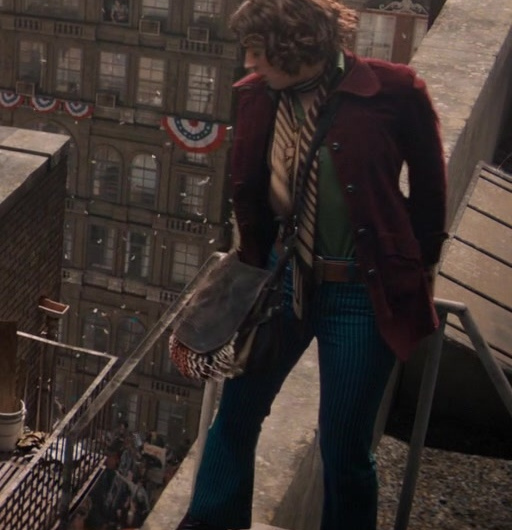 Stripe Wide-Leg Pants of Phoebe Waller-Bridge as Helena Shaw