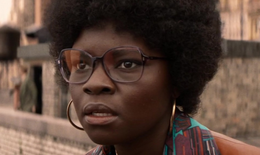 Squared Retro Shape Glasses of Shaunette Renée Wilson as Agent Mason