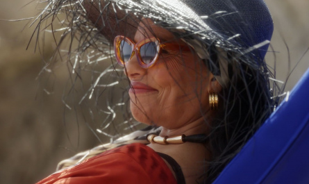 Retro Cat Eye Sunglasses Worn by Sarita Choudhury as Seema Patel Outfit And Just Like That... TV Show