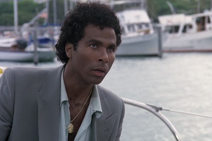 Gold Coin Pendant Necklace of Philip Michael Thomas as Detective Ricardo Tubbs Outfit Miami Vice TV Show