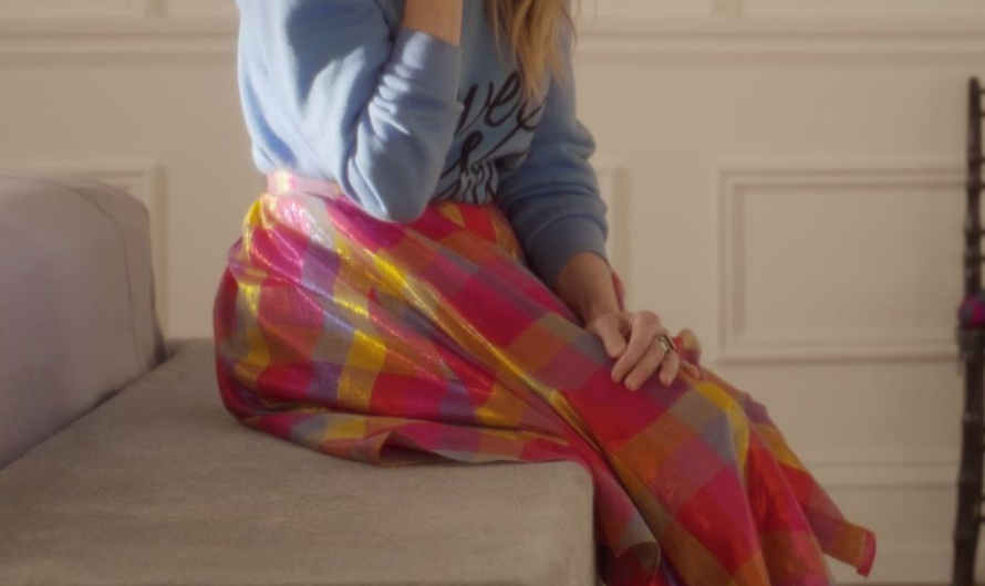 Art Print Mules of Sarah Jessica Parker as Carrie Bradshaw