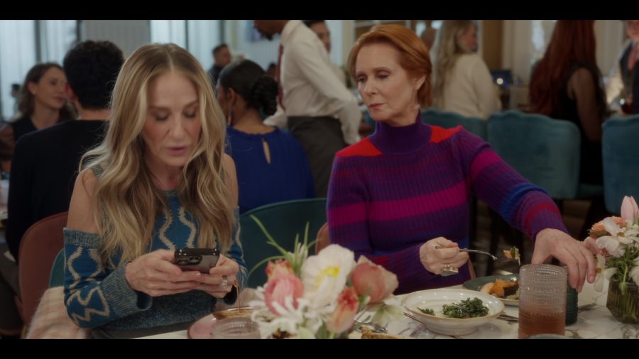 turtleneck sweater - Cynthia Nixon (Miranda Hobbes) - And Just Like That... TV Show