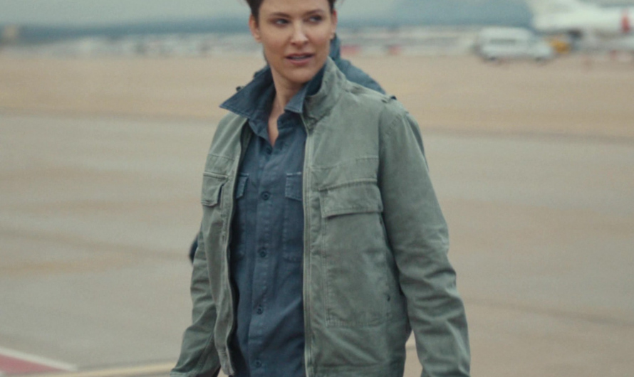 Blue Denim Shirt Worn by Jill Wagner as Bobby