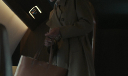 Brown Leather Handbag of Nicole Kidman as Kaitlyn Meade Outfit Special Ops: Lioness TV Show