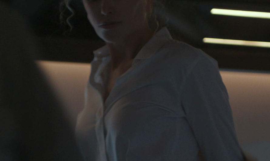 White Long Sleeve Shirt Worn by Nicole Kidman as Kaitlyn Meade