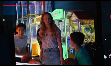 Denim Skirt Worn by Jennifer Lawrence as Maddie Outfit No Hard Feelings (2023) Movie