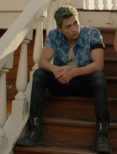 Black Boots of Mackenyu as Roronoa Zoro