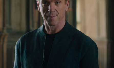 Suede Bomber Jacket Worn by Damian Lewis as Robert "Bobby" Axelrod Outfit Billions TV Show