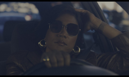 Oversized Square Metal Sunglasses of Tiffany Haddish as Detective Danner Outfit The Afterparty TV Show