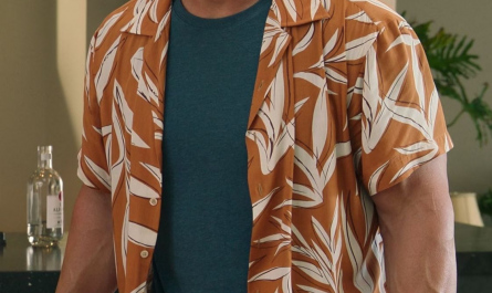 Printed Resort Shirt of John Cena as Ron Outfit Vacation Friends 2 (2023) Movie