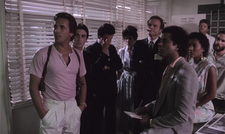 Pink Short Sleeve Shirt of Don Johnson as Sonny Outfit Miami Vice TV Show