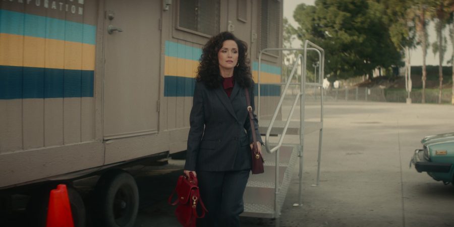 double breasted blazer and pants suit - Rose Byrne (Sheila Rubin) - Physical TV Show