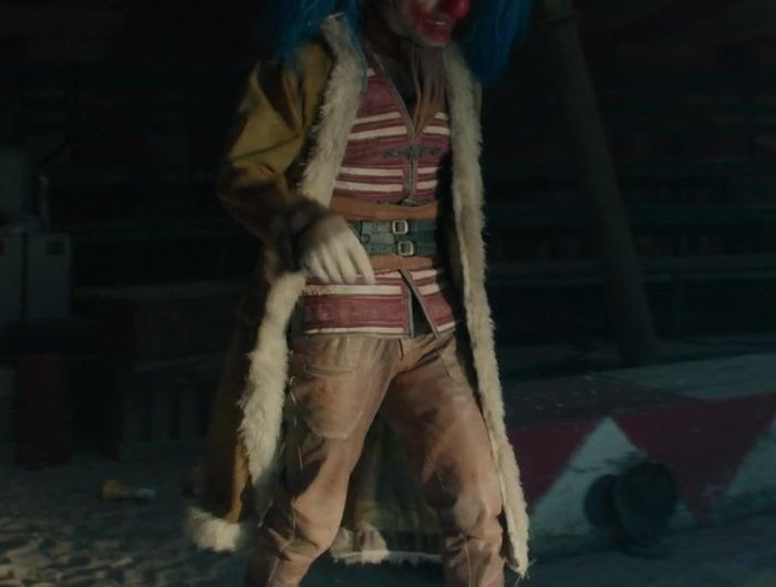 Brown Leather Pants Worn by Jeff Ward as Buggy